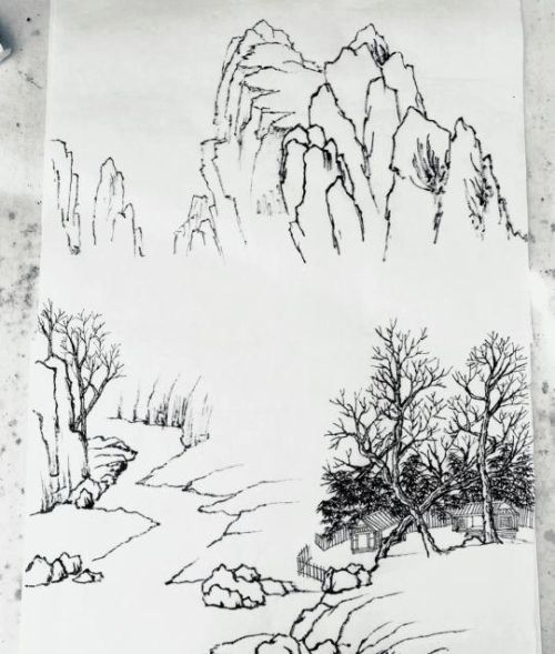 国画浅绛山水是什么意思(中国画浅绛山水)