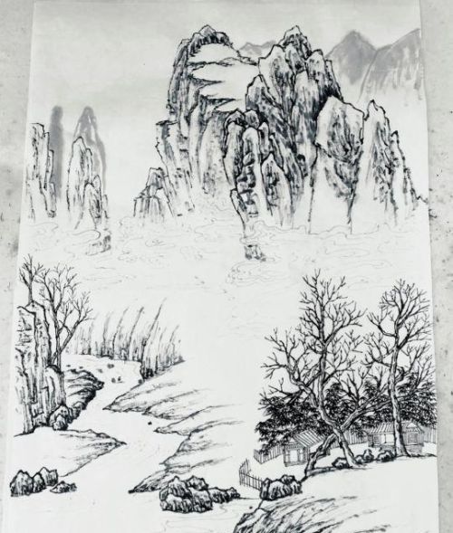 国画浅绛山水是什么意思(中国画浅绛山水)