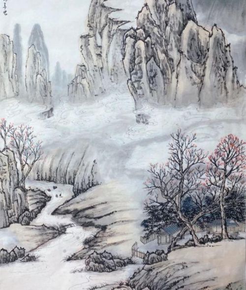 国画浅绛山水是什么意思(中国画浅绛山水)