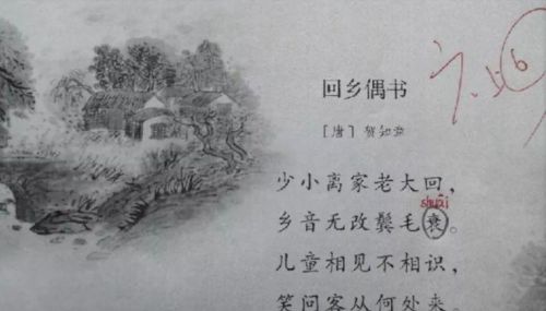 小学古诗易错读音(小学古诗易错字)