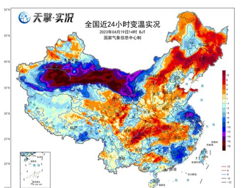 强冷空气带着“三板斧”侵袭我国 局地冬天限时返场？还有沙尘大范围降水！