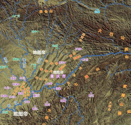 山城重庆有哪些山(重庆都有哪些山)