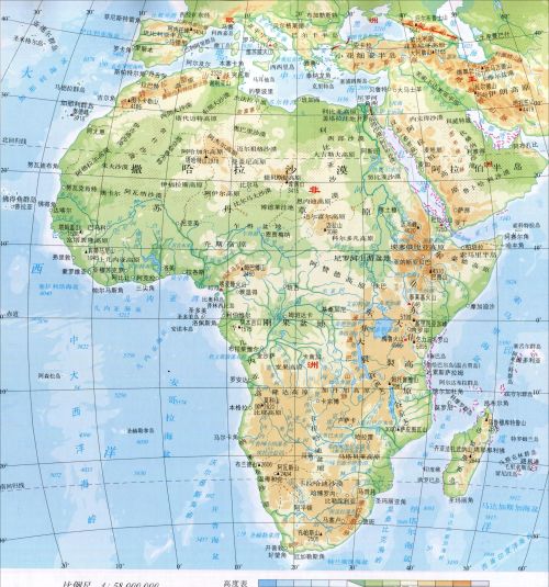 非洲各国地形图片(非洲各国地形图片大全)
