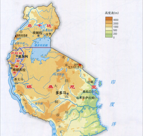 非洲各国地形图片(非洲各国地形图片大全)