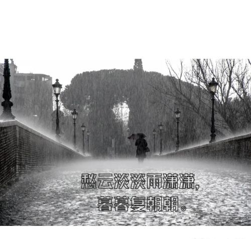 关于雨天的短句子(关于雨天的短句唯美)