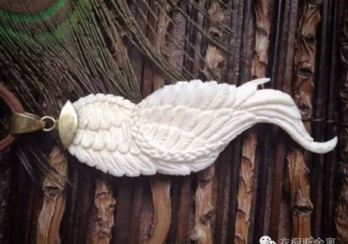不是你想的鸟毛！这是巴厘岛纯手工雕刻的羽毛饰品！