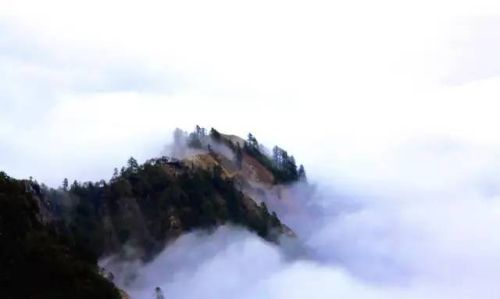 九峰山的云海和雪景(龙门山和九峰山哪个好玩些)