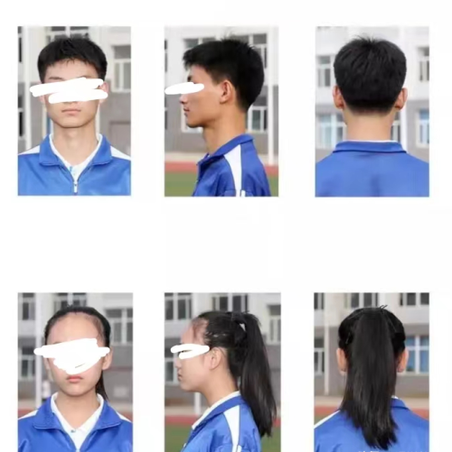 中学生正常发型是什么样子(中学生标准发型男图片)