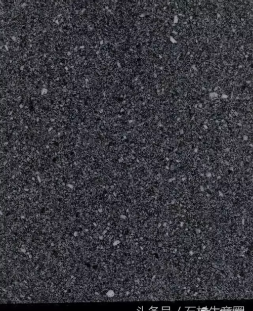 黑色花岗岩石材种类(黑色花岗岩石头)