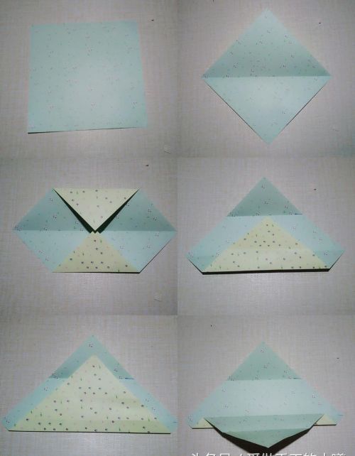 清新的小篮子折纸,不一样的童年记忆怎么做(小篮子的折纸教程)