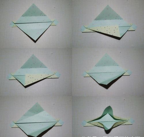 清新的小篮子折纸,不一样的童年记忆怎么做(小篮子的折纸教程)