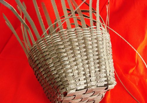 打包带编织小篮子的方法图解(打包带编织小篮子的方法图片)