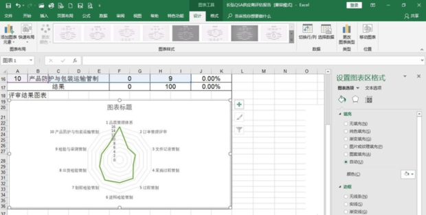 excel如何制作雷达图