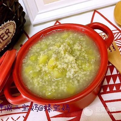 高压锅小米地瓜粥的做法（双色小米地瓜粥的做法）(6)
