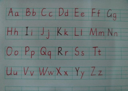 汉语拼音音序表大写字母怎么占格(汉语拼音音序大写写法)
