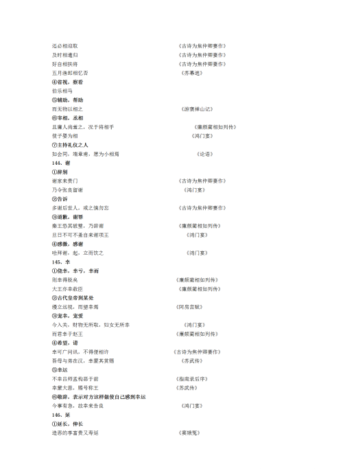 文言文常考实词以及18个虚词有哪些(文言文常考实词以及18个虚词是什么)