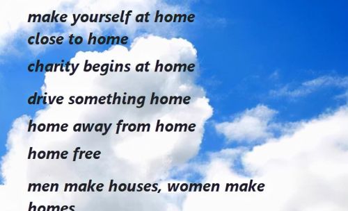 关于home的词语(形容home的词)