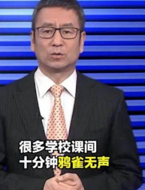 白岩松谈课间十分钟鸦雀无声(白岩松评价中小学生课间鸦雀无声)