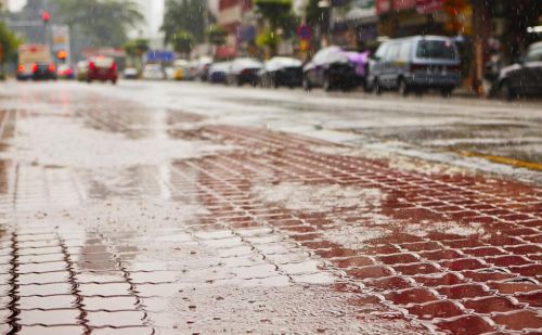 为什么雨水淋过后感觉很白(为什么淋雨水小)