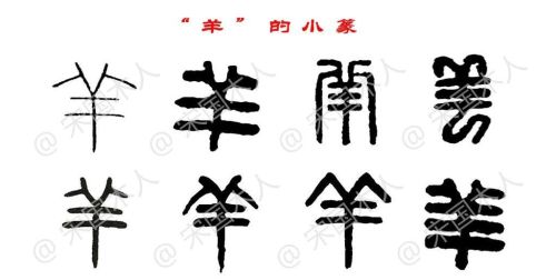 羊汉字的演变过程(汉字羊的由来)