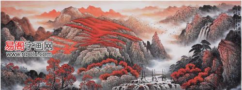 2021年张月岗山水画(画家张月岗山水美篇)