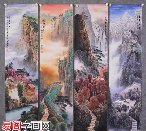 2021年张月岗山水画(画家张月岗山水美篇)