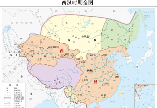 中国古代朝代分布图(中国古代各朝代的顺序)