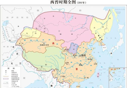 中国古代朝代分布图(中国古代各朝代的顺序)