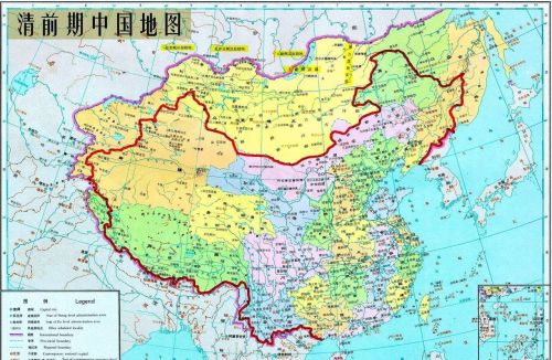 中国古代朝代分布图(中国古代各朝代的顺序)