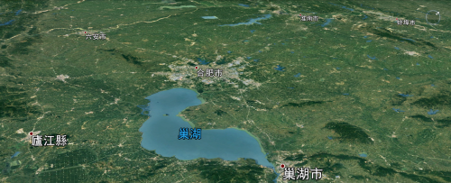 长江五大湖：鄱阳湖、洞庭湖、太湖、巢湖、洪湖