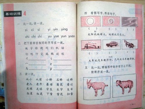 80后小学语文课本目录六年制(80年代六年制小学语文课本)