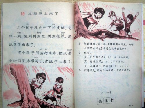 80后小学语文课本目录六年制(80年代六年制小学语文课本)