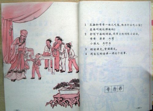 80后小学语文课本目录六年制(80年代六年制小学语文课本)