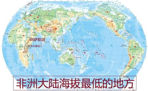 东非国家吉布提境内的阿萨尔湖湖面海拔为(阿萨勒湖位于非洲吉布提中部)