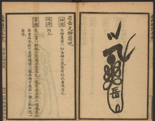 1926年版的《辰州符咒大全.请召类》