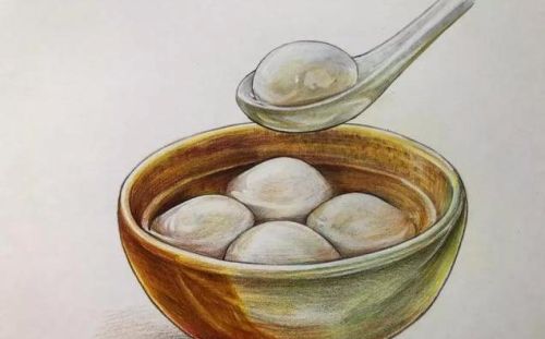 彩铅画 美食(彩铅美食简笔画)