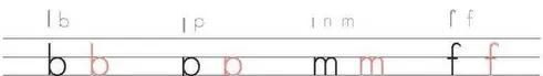 汉语拼音书写笔顺+四线格位置+拼读都收齐了!(拼音书写规范 四线格)