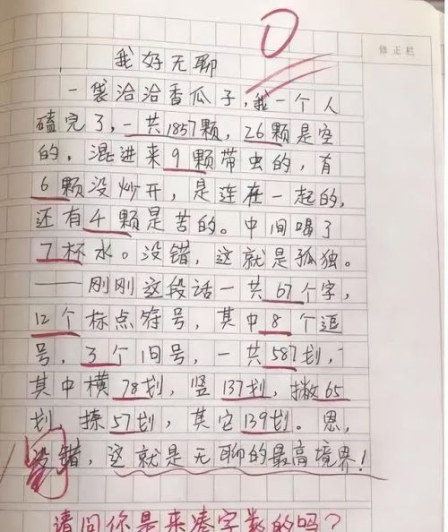 小学生凑字数作文笑死了(小学生的凑字作文)