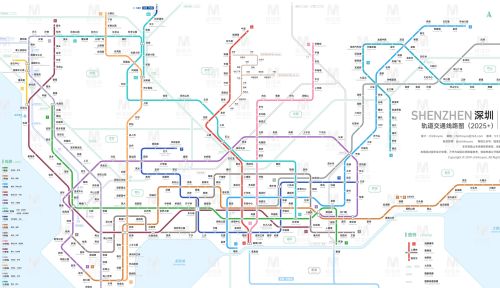 浅谈目前深圳地铁五期规划范围各线路(深圳地铁五期规划方案公布)