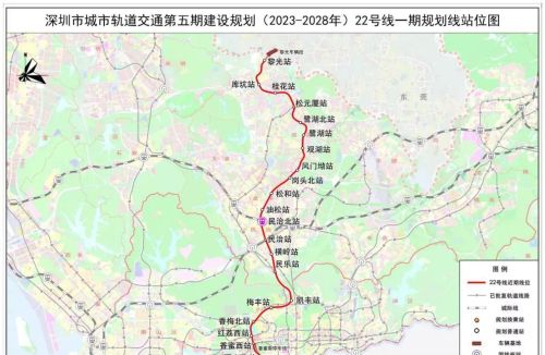 浅谈目前深圳地铁五期规划范围各线路(深圳地铁五期规划方案公布)