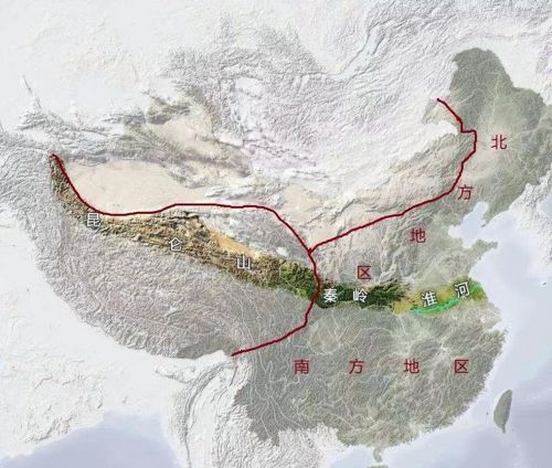 中国南北分界线上的城市有哪些(中国南北分界城市在哪里)
