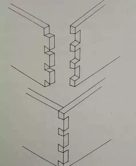 平面榫卯拼接(平板明榫)