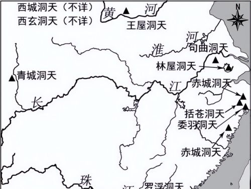 浙江洞天福地分布图(浙江有哪些洞天福地)