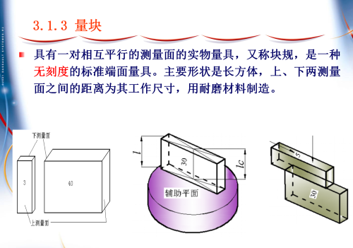 测量量块的计量器具(量块的测量使用方法)