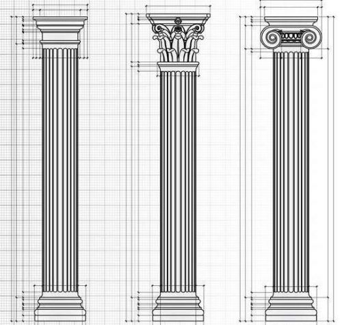 欧式风格的柱式有哪些(欧式风格的柱子)