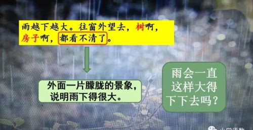 雷雨 二年级语文课文(雷雨小学语文二年级课文)