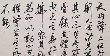 天将降大任于斯人也,必先苦其心智,劳其筋骨,饿其体肤