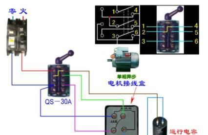 常见电动机实物接线图解(常见电动机实物接线图片)