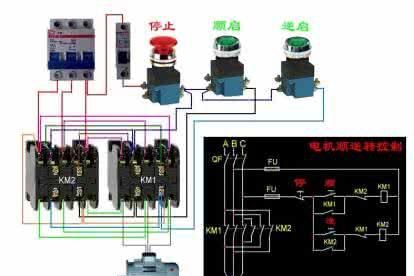 常见电动机实物接线图解(常见电动机实物接线图片)