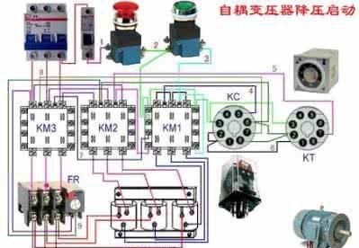 常见电动机实物接线图解(常见电动机实物接线图片)